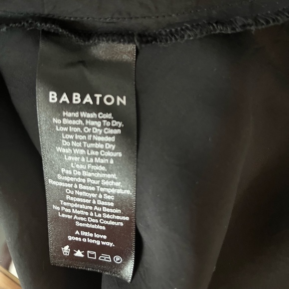 Aritzia Babaton Kilroy Slip Dress Black - Picture 5 of 6